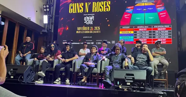 Konferensi Pers Konser Guns N Roses