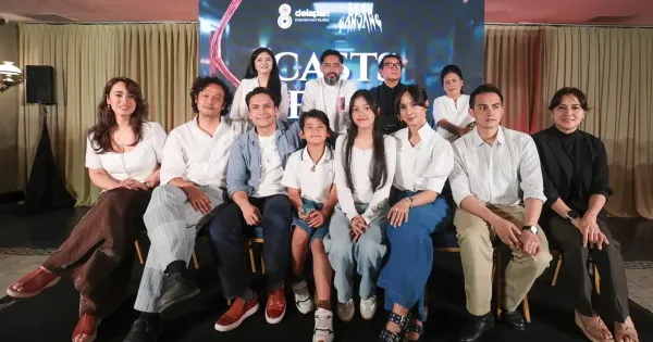 Konferensi pers peluncuran film Begu Ganjang Konferensi pers peluncuran film Begu Ganjang