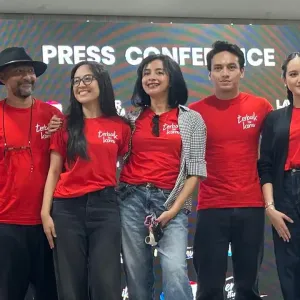 Konferensi Pers Sinetron Terbaik Itu Kamu