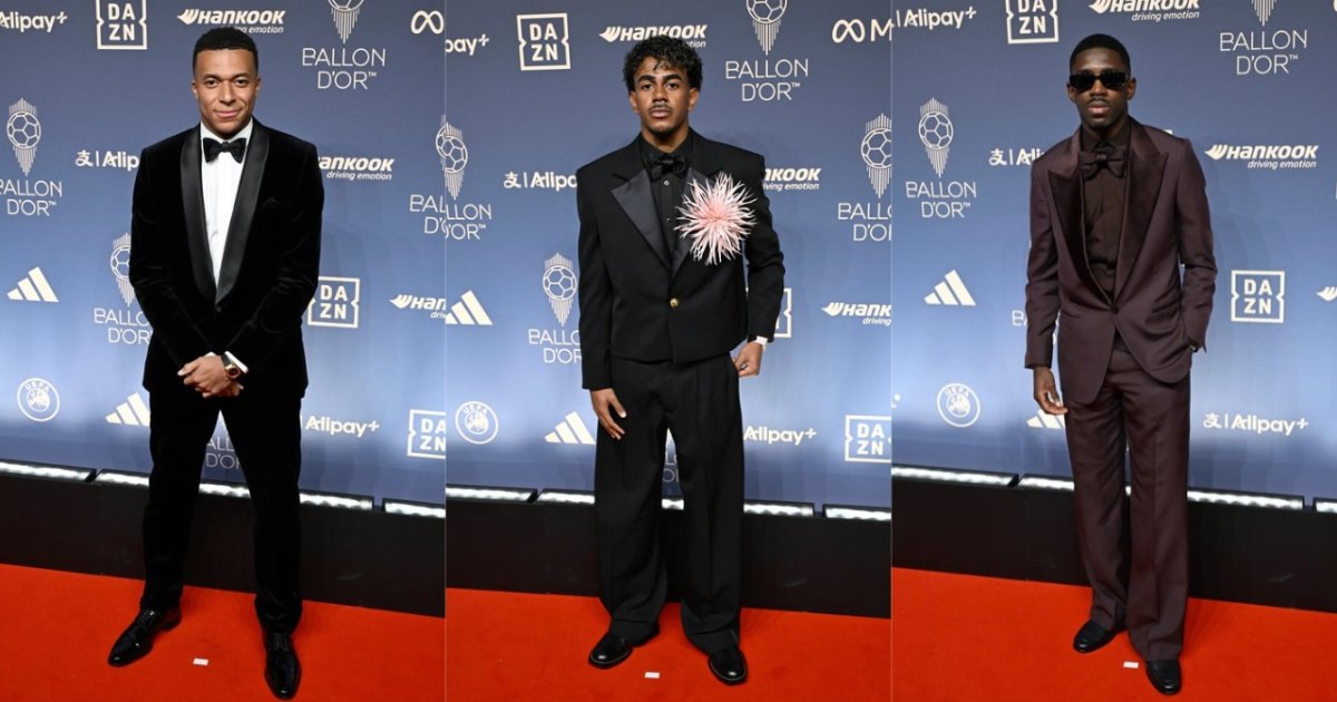 Kylian Mbappé, Lamine Yamal, dan Ousmane Dembélé,