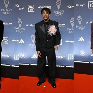 Kylian Mbappé, Lamine Yamal, dan Ousmane Dembélé,