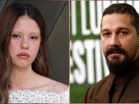 Mia goth shia labeouf