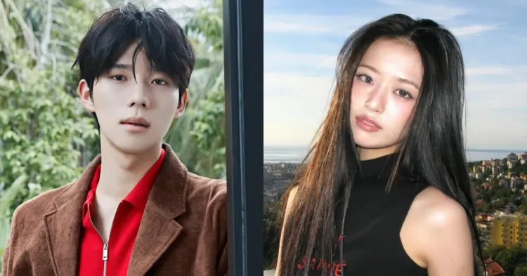 Moon Sang Min dan Ahn Yujin IVE