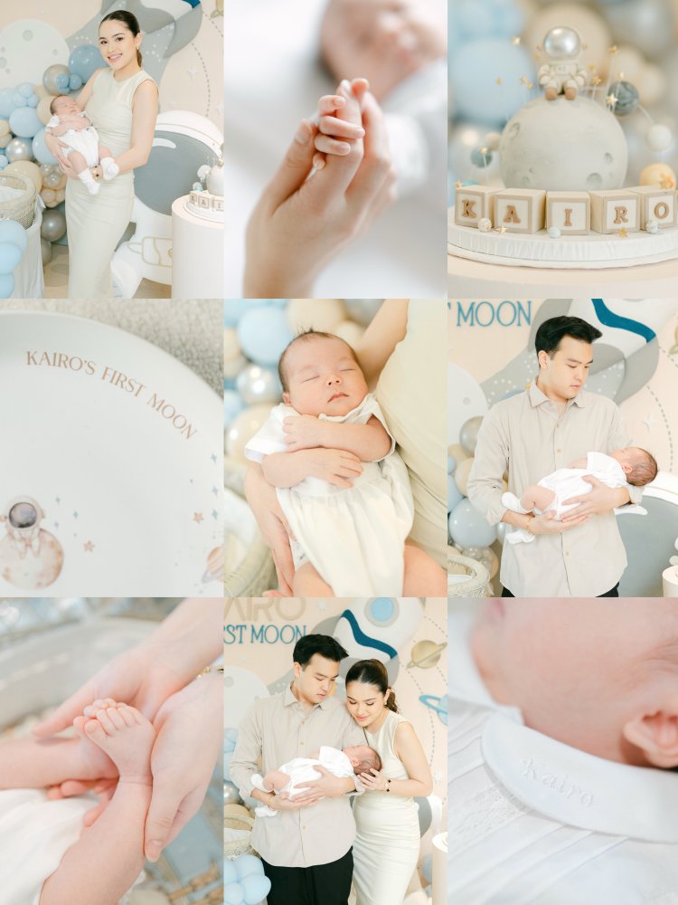 Nicole parham anak 1 Nicole Parham perdana perlihatkan wajah anak (Foto: Instagram/nicoleparham)