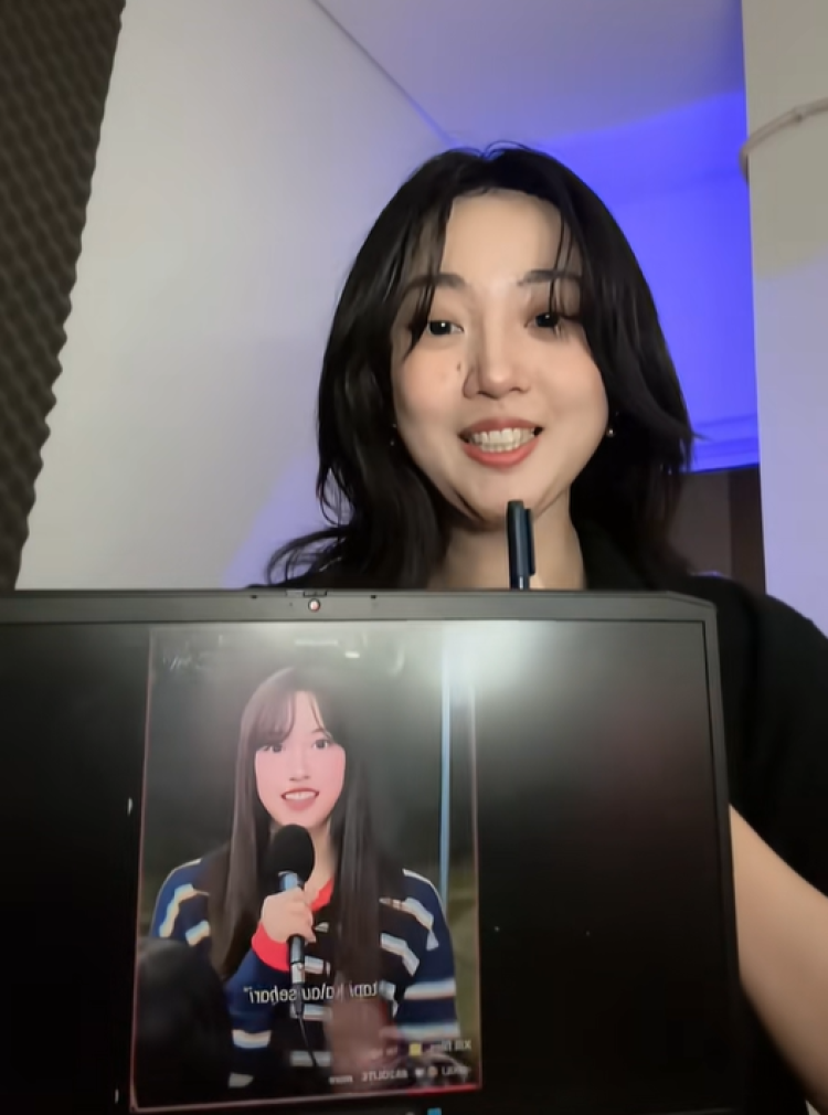Nona Berlian Mirip Xili A2O LITE Nona Berlian disebut mirip Xili A2O LITE. Foto: Dok. tangkapan layar TikTok @noonaberlian