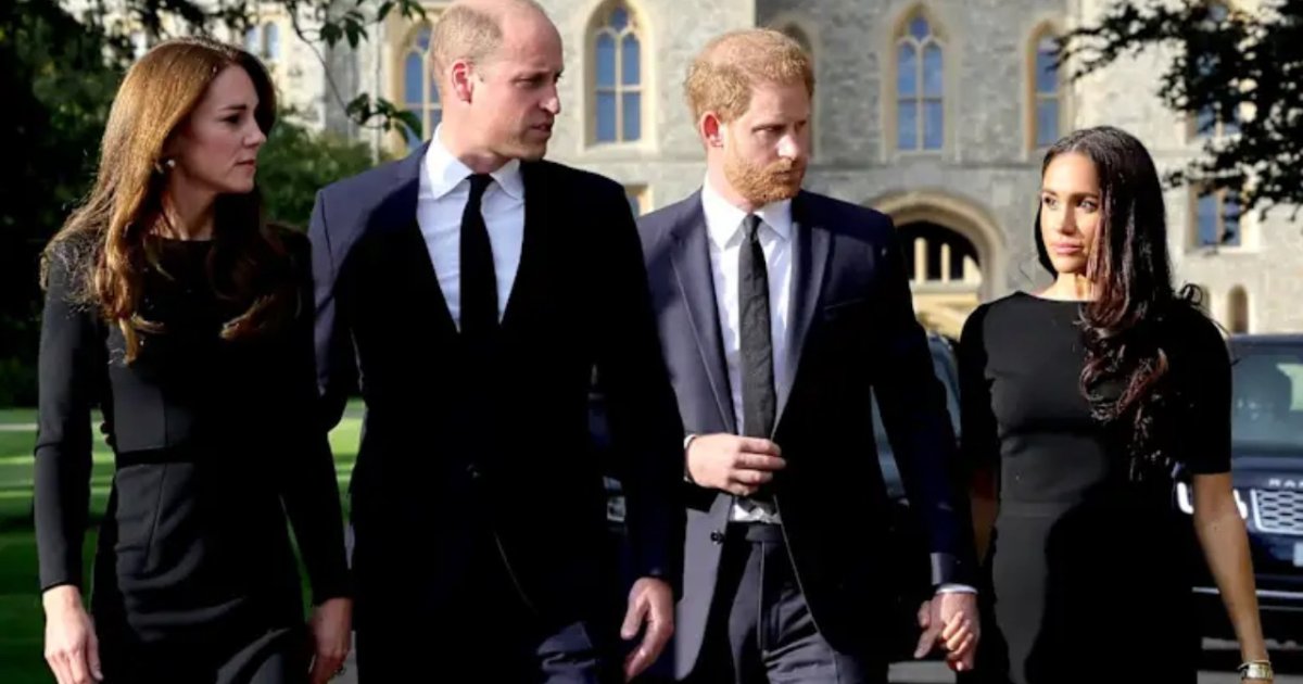 Pangeran Harry & Meghan dan Pangeran William & Kate