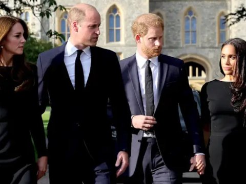 Pangeran Harry & Meghan dan Pangeran William & Kate
