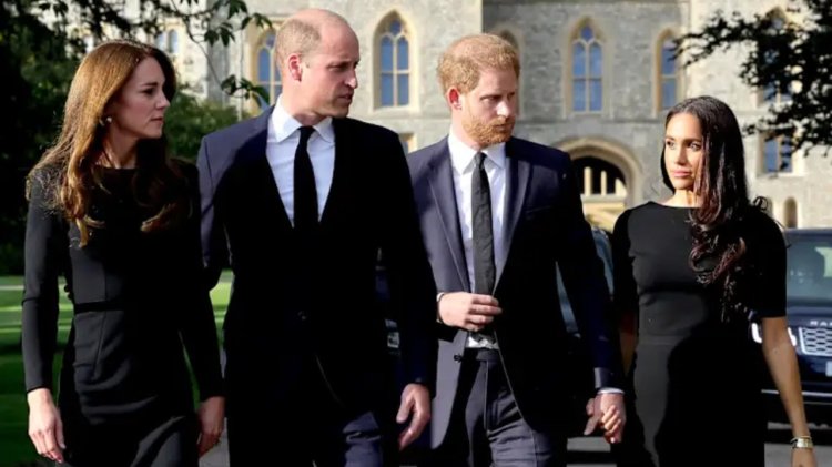 Pangeran Harry & Meghan dan Pangeran William & Kate