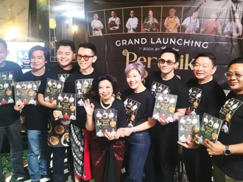 Peluncuran buku Peracik Rasa
