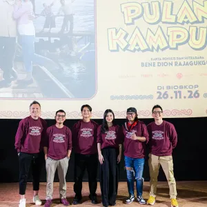 Peluncuran official trailer film 'Pulang Kampung'