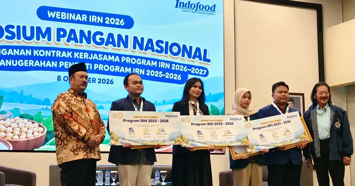 Penganugerahan Peneliti Program IRN 2025 2026