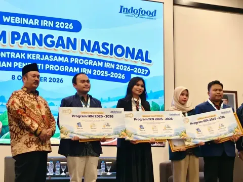 Penganugerahan Peneliti Program IRN 2025 2026