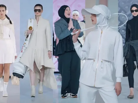 Pilihan Activewear yang tampil di peragaan busana B ACTIVE
