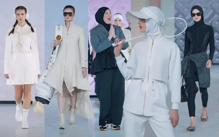Pilihan Activewear yang tampil di peragaan busana B ACTIVE