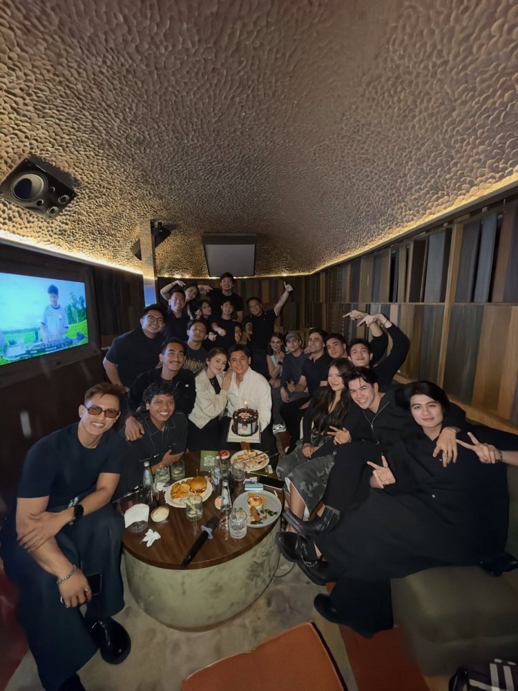 Rayn wijaya ulang tahun Rayakan ulang tahun bersama teman-teman (Foto: Instagram/rantymaria)