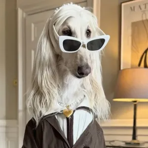 Samantha Afghan Hound