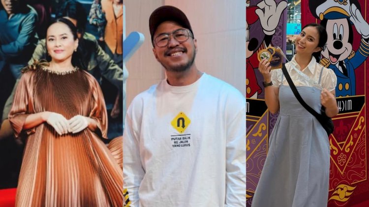 Sarah Sechan, Panji Pragiwaksono, dan Clairine Clay
