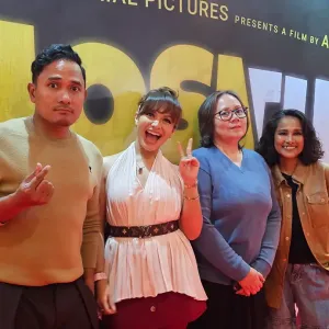 Tanta Ginting Amel Carla Arie Aziz dan Chika Waode