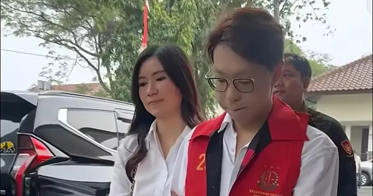 Terdakwa Richard Lee di Pengadilan Negeri Tangerang