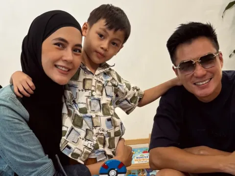 Ulang Tahun Kenzo Anak Baim Wong dan Paula Verhoeven (2)