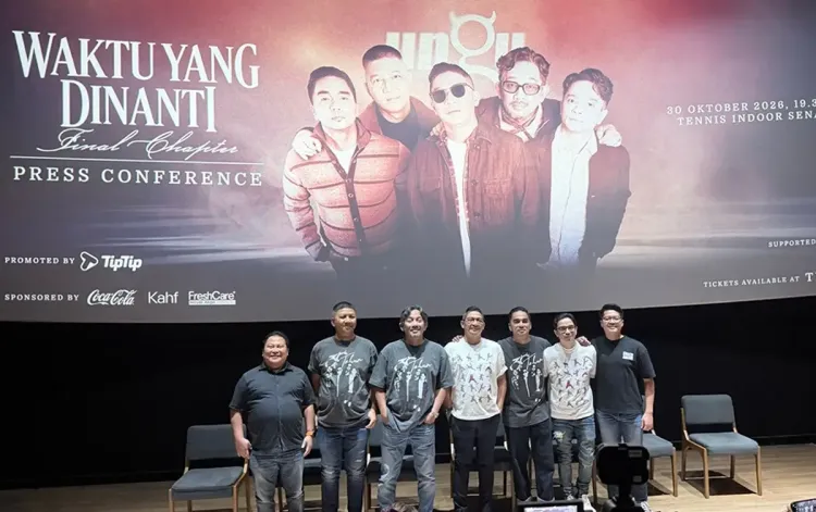 Ungu dalam konferensi pers jelang konser 30 tahun