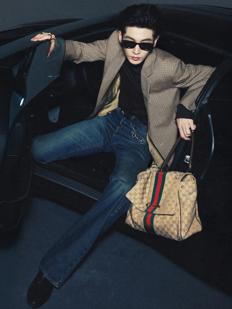 Zhang Linghe Gucci Zhang Linghe, brand ambassador Gucci. Foto: Dok. Instagram @zhanglinghe__1230